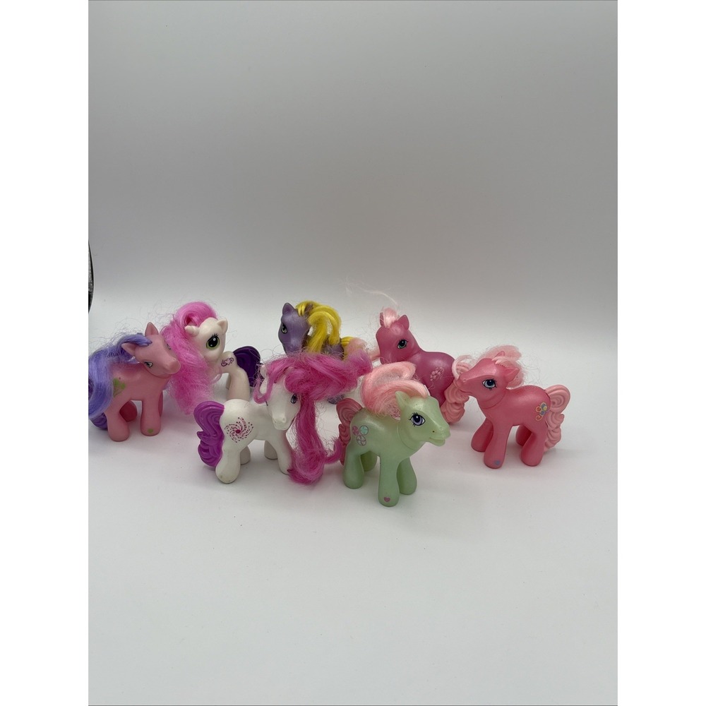 Vintage 2005 McDonald's Happy Meal My Little Pony G3 Lot Hasbro MLP Toys
